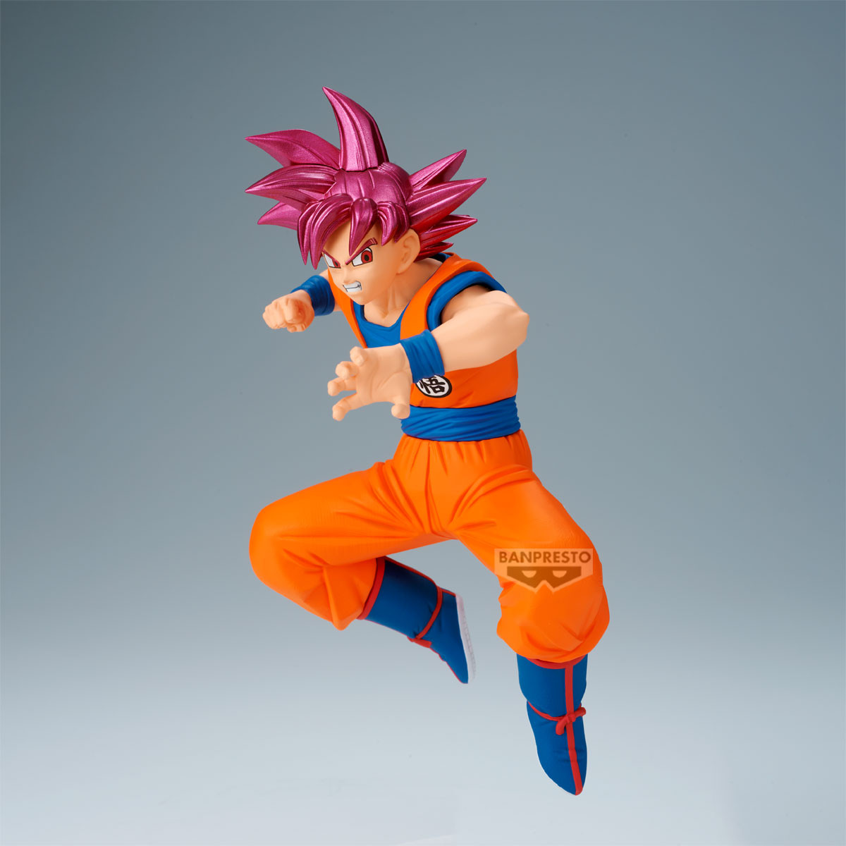 Dragon Ball Super Match Makers Super Saiyan God Son Goku Statua 12cm