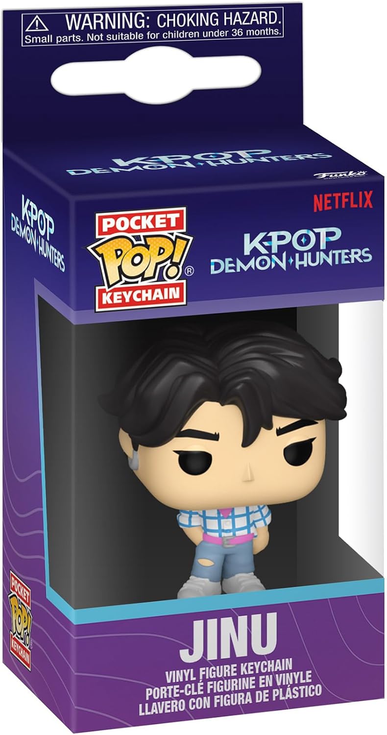 Funko Pop Keychain KPOP Demon Hunters Jinu