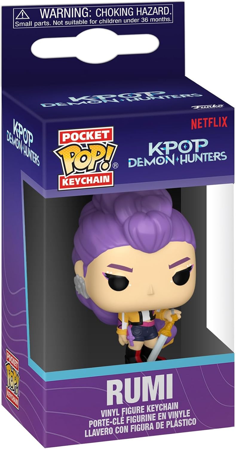Funko Pop Keychain KPOP Demon Hunters Rumi