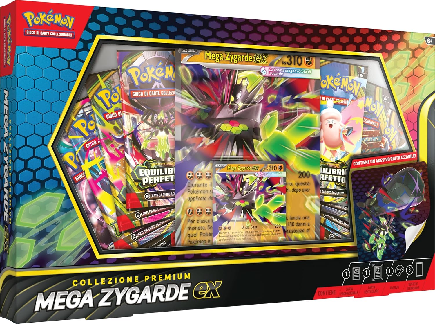 Collezione Premium Mega Zygarde-ex Italiano Pokémon
